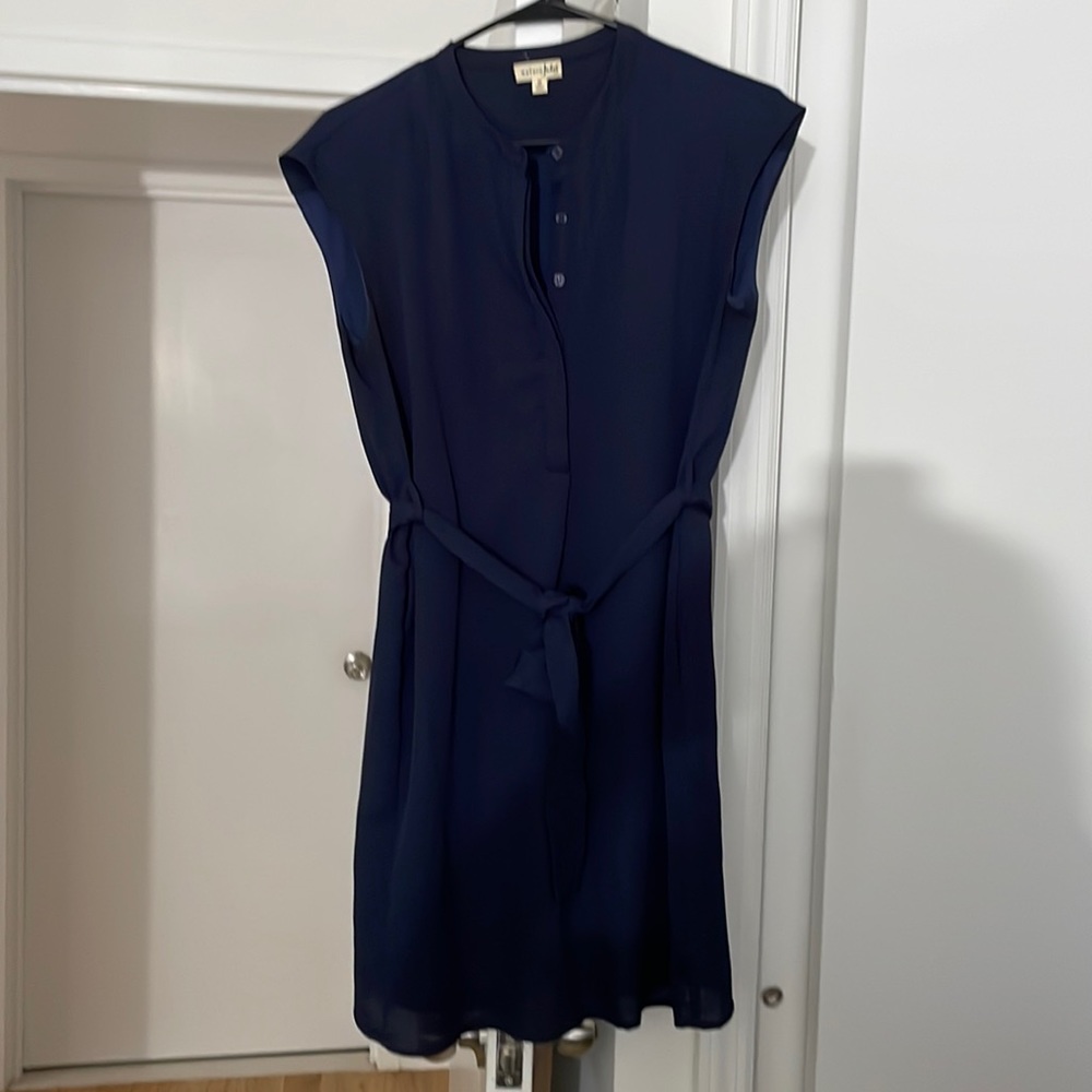 Navy blue dress
